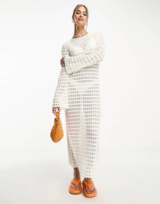 & Other Stories + Crochet Maxi Dress