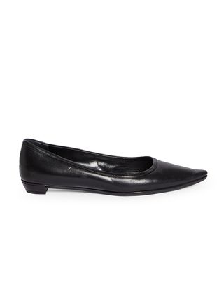 The Row + Claudette Pointed Toe Ballet Flat