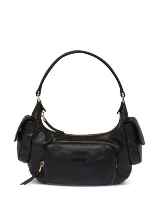 Miu Miu + Leather Shoulder Bag