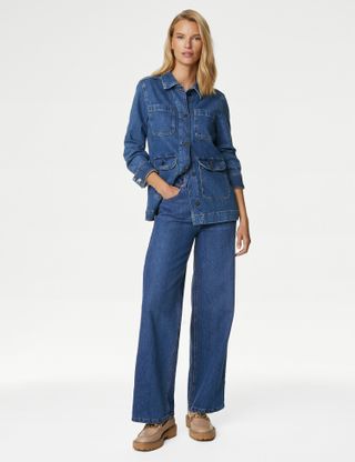 M&S Collection + The Wide-Leg Jeans