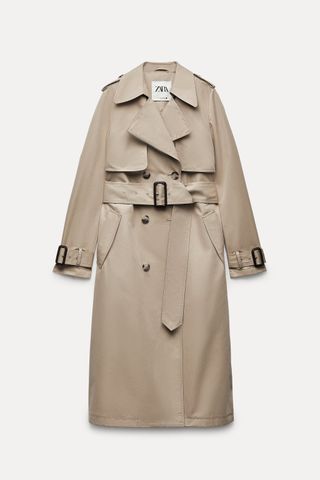 Zara + ZW Collection Trench Coat