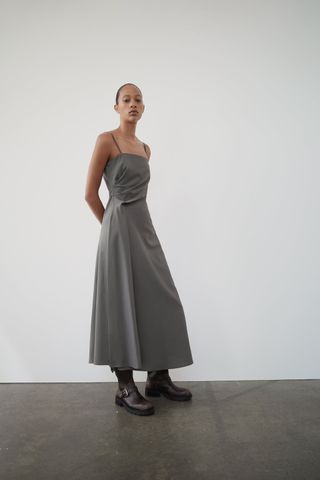Zara + Gathered ZW Collection Dress