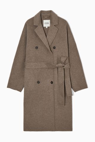 Cos + Oversized Double Breasted Wool Coat
