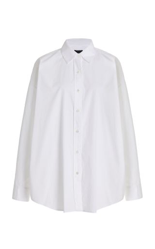 Nili Lotan + Mael Cotton-Poplin Shirt