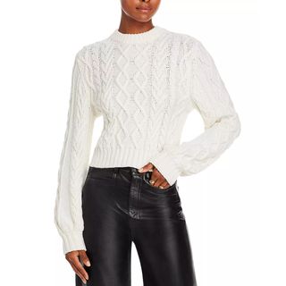 Proenza Schouler White Label + Chunky Cable Knit Sweater