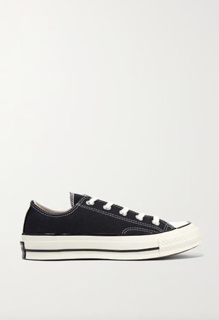 Converse + Chuck Taylor All Star 70 Canvas Sneakers in Black