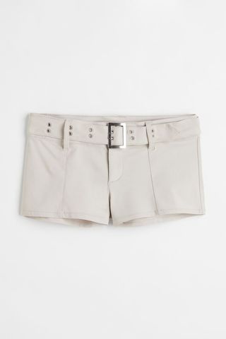 H&M + Belted Shorts