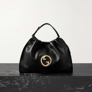 Gucci + Blondie Embellished Leather Tote