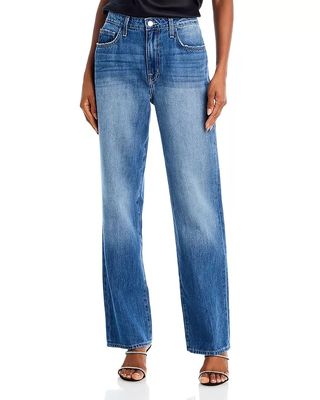 L'agence + Jones Ultra High Rise Stovepipe Straight Jeans in Boyle