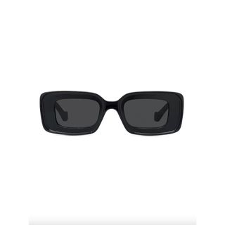 Loewe + Chunky Anagram Rectangle Sunglasses