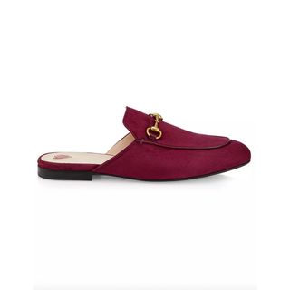 Gucci + Princetown Suede Mules