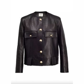 Khaite + Laybin Leather Jacket