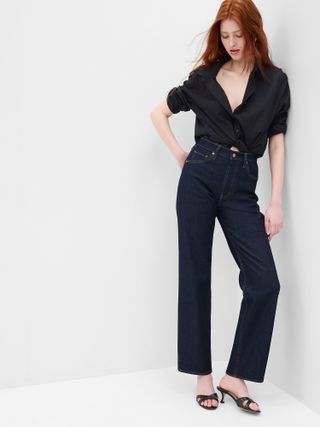 Gap + High Rise Organic Cotton '90s Loose Jeans With Washwell