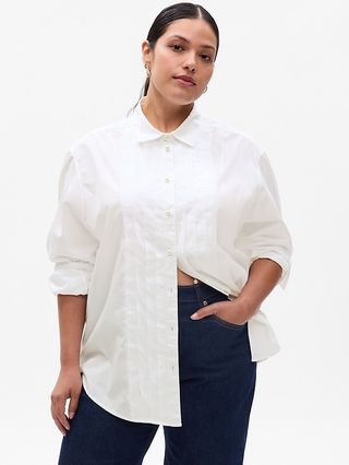 Gap + 100% Organic Cotton Pearl Big Shirt