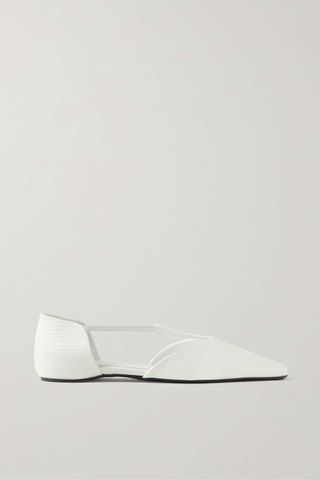 Toteme + The T-Strap Faille Point-Toe Flats