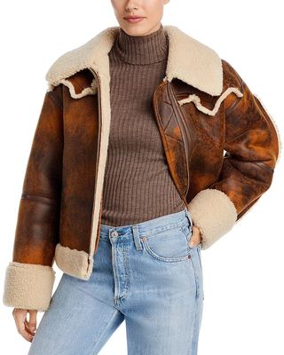 Stand Studio + Lessie Faux Shearling Jacket