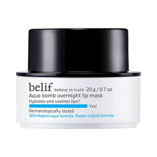 Belif + Aqua Bomb Overnight Lip Mask