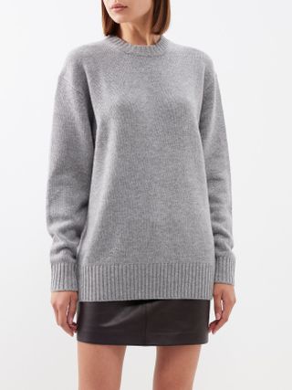 Frame + Oversized Cashmere Sweater