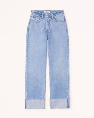 Abercrombie & Fitch + Mid Rise Baggy Jean