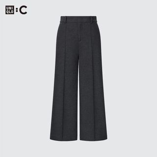 Uniqlo + Brushed Jersey Cropped Fit Trousers