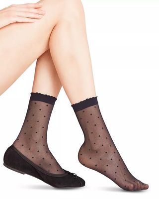 Falke + Sheer Dot Ankle Socks