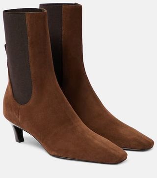 Toteme + Suede Ankle Boots