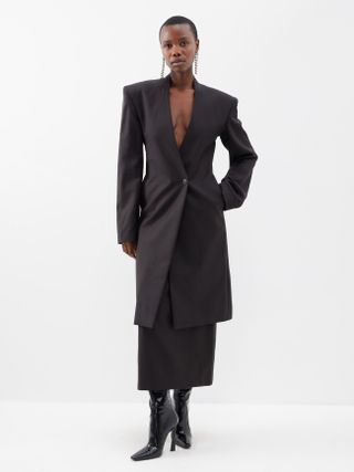 16arlington + Elinor Virgin Wool Tailored Coat