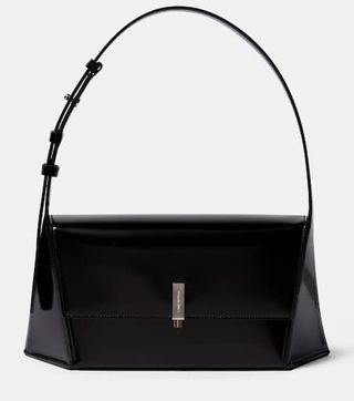 Ferragamo + Leather Shoulder Bag