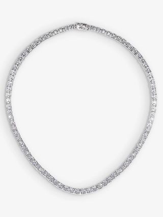 Carat London + Taryn Sterling-Silver And Cubic Zirconia Necklace