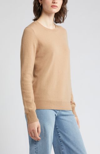 Nordstrom + Crewneck Cashmere Sweater