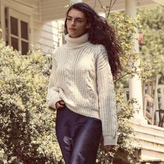 Dôen + Leighton Sweater in Cream