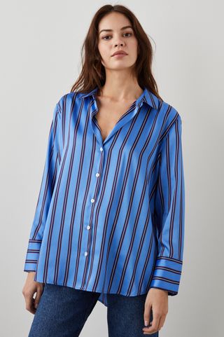 Rails + Dorian Shirt in Primrose Stripe