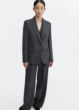 Mango + Structured Suit Blazer - Women | Mango United Kingdom