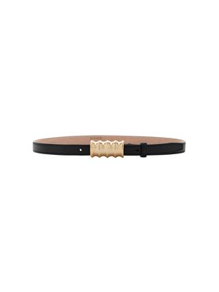 Khaite + Julius Small Patent Leather Belt