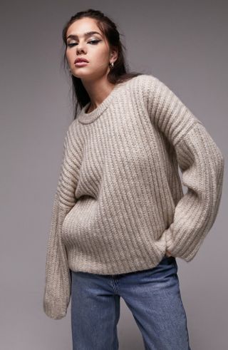 Topshop + Crewneck Sweater