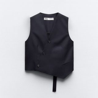 Zara + Asymmetric Vest