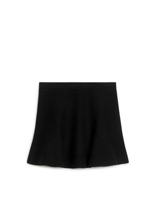 Arket + Knitted Mini Skirt