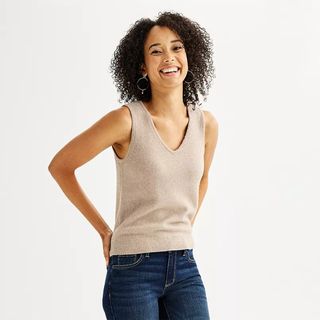 Sonoma Goods For Life + Sweater Tank Top