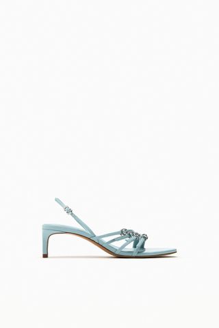Zara + Buckled Strap Sandals