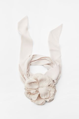 Zara + Flower Neck Bow