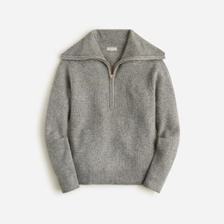 J.Crew + Half-Zip Sweater