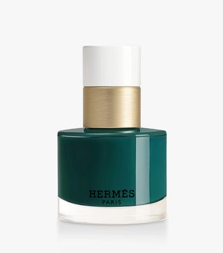 Hermès + Les Mains Hermès Nail Enamel in 91 Vert Ecossais