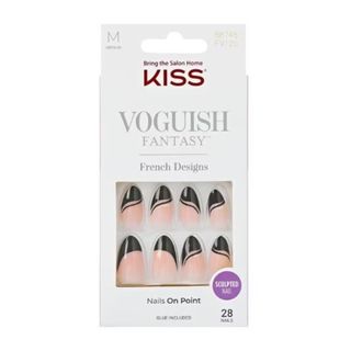 Kiss + Voguish Fantasy French Nails in 'Magifique'