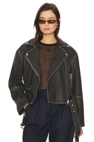 Blank NYC + Leather Jacket