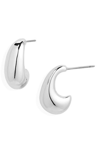 Lele Sadoughi + Dome Mini Hoop Earrings