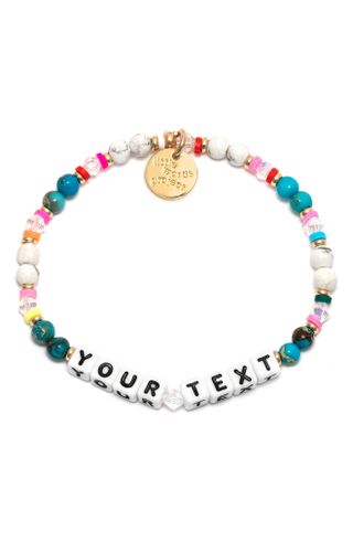 Little Words Project + Joyful Custom Beaded Stretch Bracelet