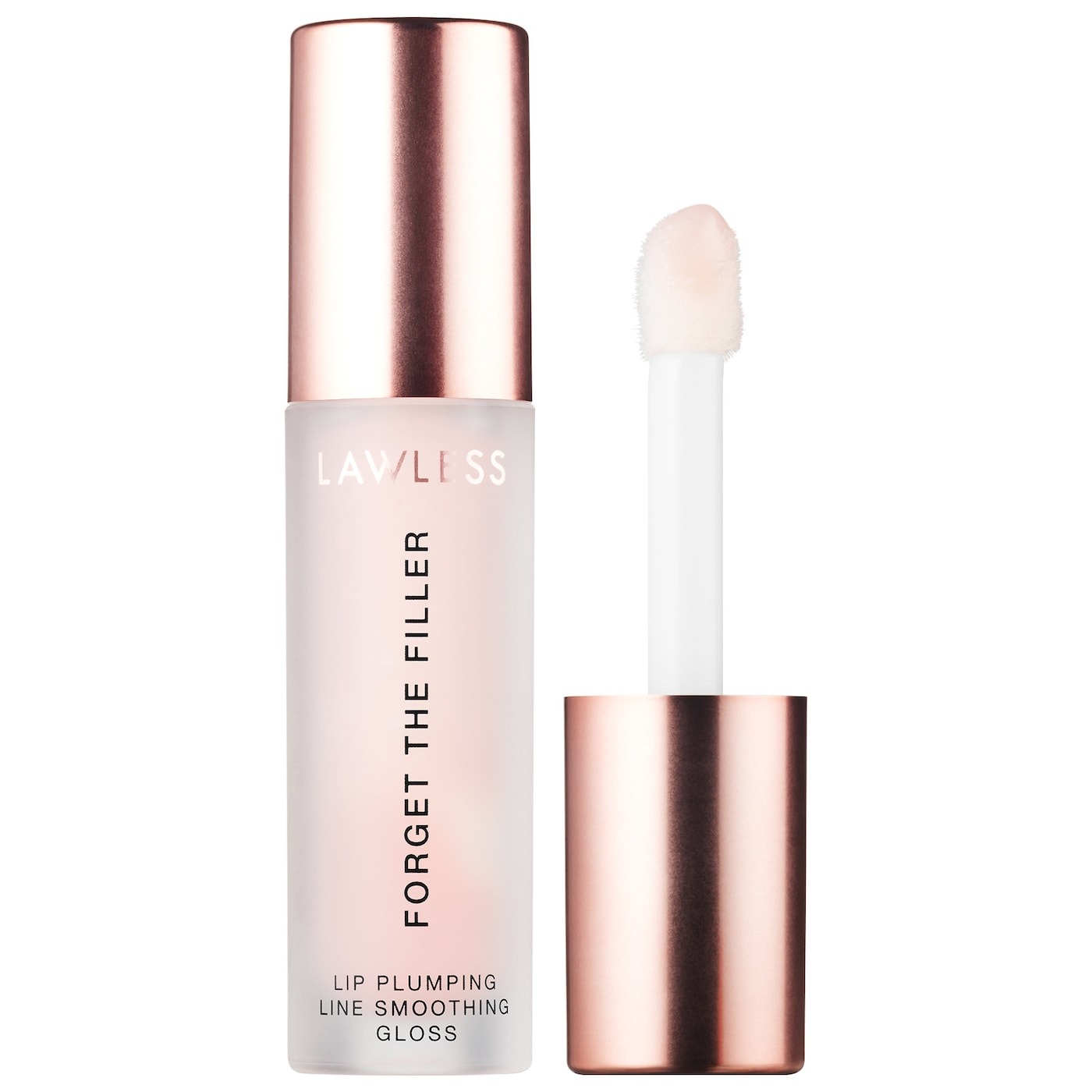 Lawless + Forget the Filler Lip Plumper Line Smoothing Gloss