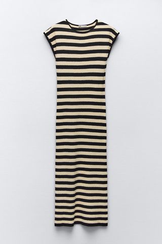 Zara + Striped Dress