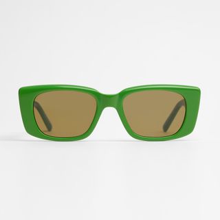 DL Eyewear + Maxwell Sunglasses in Kelly Green