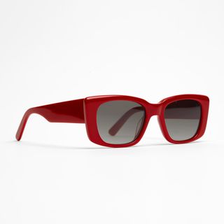 DL Eyewear + Maxwell Sunglasses in Racer Red